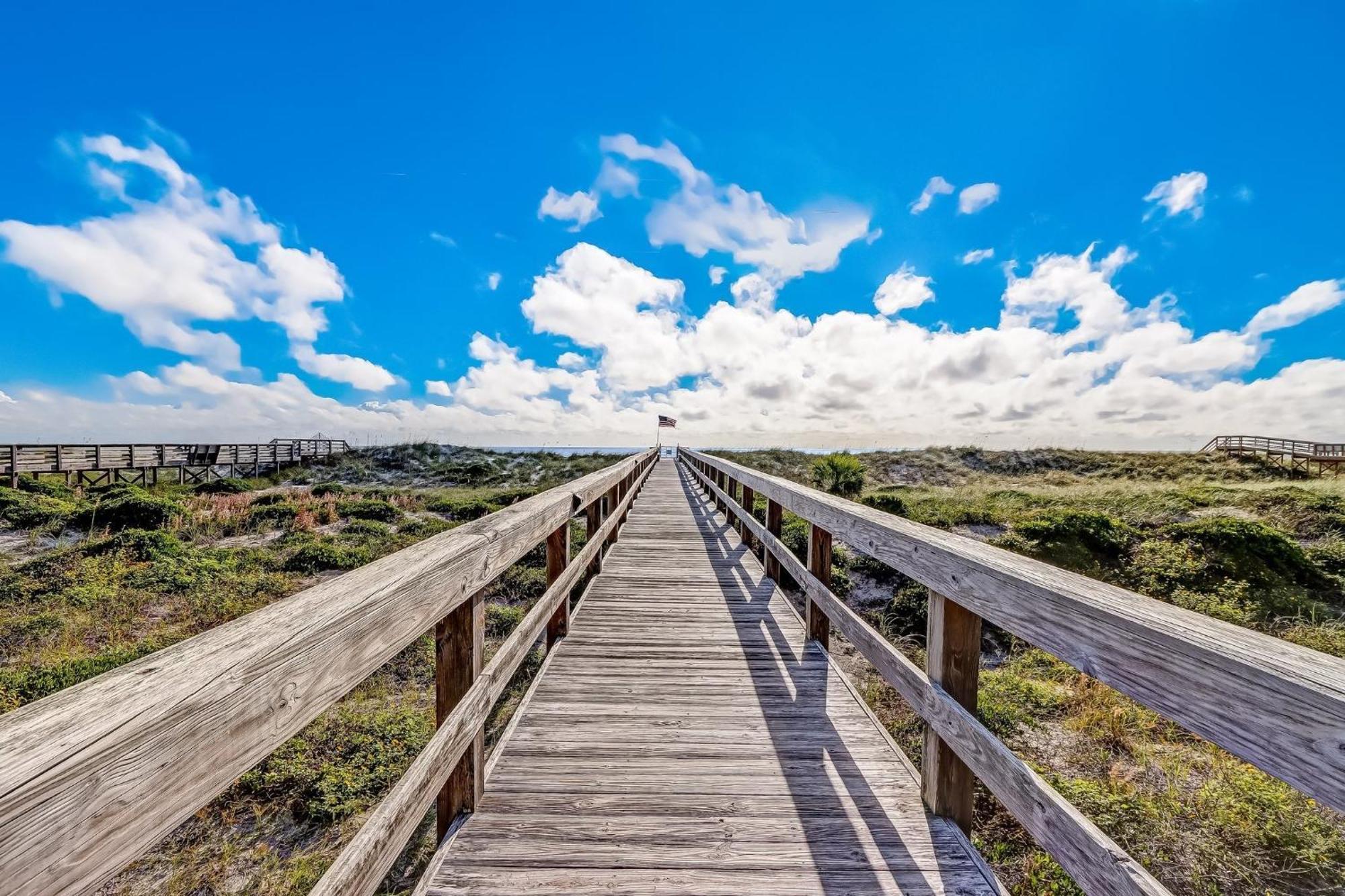 Beach Steps Away Condo Fernandina Beach Esterno foto